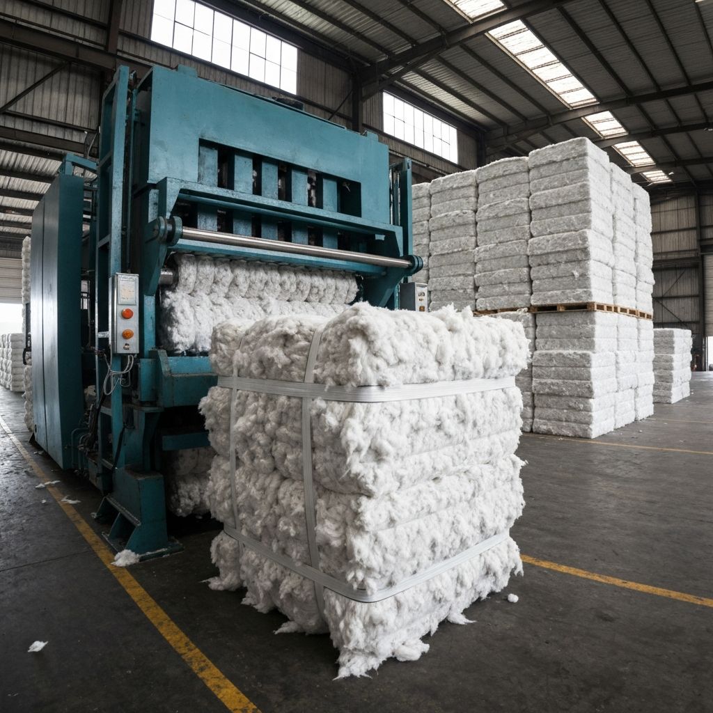 Cotton baling